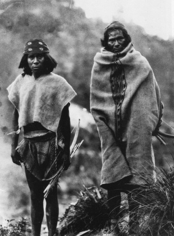 Tarahumara men at Tuaripa, Chihuahua in 1892