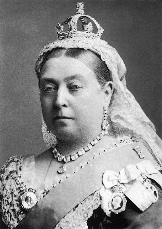 Queen Victoria passed on a SNP for hemophilia to her descendants. “Queen Victoria” by Alexander Bassano is licensed under public domain.