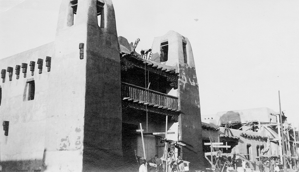 The Museum of Fine Arts in Sante Fe, 1917