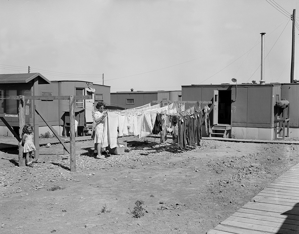 Housing that was initially constructed for the scientists and their families at Site Y