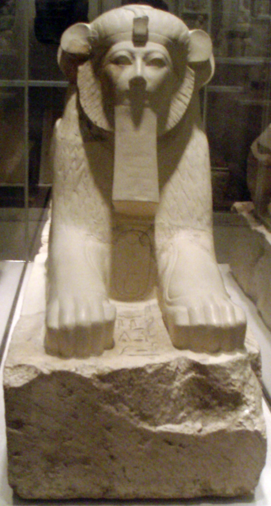 Statue of Queen Hatshepsut as a Sphinx